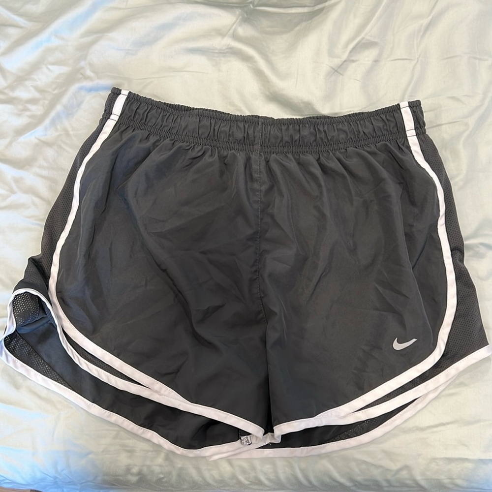 Large Nike Woman’s Grey Running Shorts